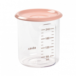 BEABA MAXI PORTION JAR 240ML OLD PINK BEABA MAXI PORTION JAR 240ML OLD PINK
