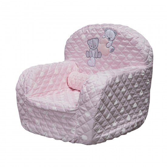 Mīksts bērnu krēsliņš Picci Amelie pink - Picci / Dili Best