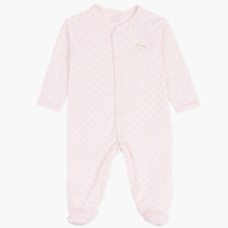 Rāpulis Livly Saturday Simplicity Footie, pink/gold dots Rāpulis Livly Saturday Simplicity Footie, pink/gold dots