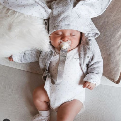 Bodijs Livly Saturday Crossed Body, white/silver dots Bodijs Livly Saturday Crossed Body, white/silver dots