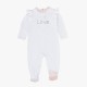 Rāpulis Livly, Angel footie Floating Hearts - Livly Clothing