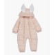 Детский комбинезон Livly Puffer Bunny Overall pink - Livly Clothing