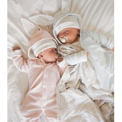 Plīša kombinezons Livly "Plush Bunny Overall" blue