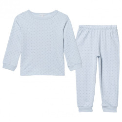 Pidžamas kostīms Livly Saturday 2 piece set blue/silver dots Pidžamas kostīms Livly Saturday 2 piece set blue/silver dots