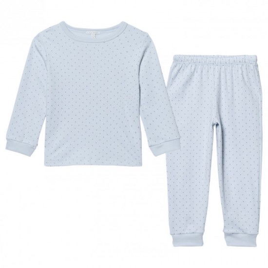 Pidžamas kostīms Livly Saturday 2 piece set blue/silver dots - Livly Clothing