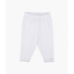 Bikses Livly, Leggings white/grey picot