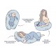 Maternity and nursing pillow (horseshoe) “Leafy” - Julius Zollner