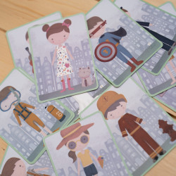 Магнитный пазл "Jim and Rosa", Little Dutch Магнитный пазл "Jim and Rosa", Little Dutch