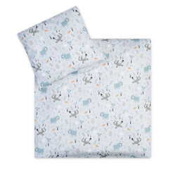 Bed linen set JERSEY “Smart Friends" 80x80 + 35x40 cm Bed linen set JERSEY “Smart Friends" 80x80 + 35x40 cm