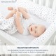 Bērnu gultiņā ielokāma apmale “Jersey Leafy - Julius Zollner