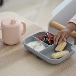 Silicone cookware set 3 pcs. Beaba, pink Silicone cookware set 3 pcs. Beaba, pink