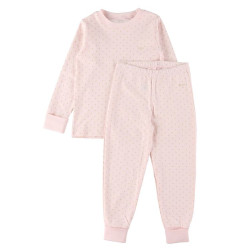Pidžamas kostīms Livly Saturday 2 piece set pink/gold dots