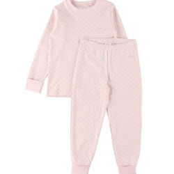 Pidžamas kostīms Livly Saturday 2 piece set pink/gold dots Pidžamas kostīms Livly Saturday 2 piece set pink/gold dots