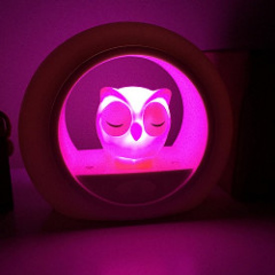 Nakts Lampa ar Raudāšanas sensoru Zazu Lou Pink - Alilo