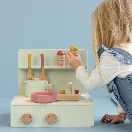 Деревянная игрушечная мини кухня Little Dutch Mini Kitchen - Little Dutch