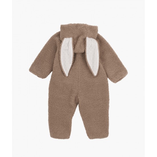 Детский флисовый комбинезон Livly, bunny light brown - Livly Clothing