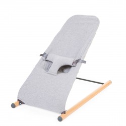 Childhome EVOLUX BOUNCER - JERSEY GREY Childhome EVOLUX BOUNCER - JERSEY GREY