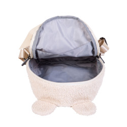 Bērnu mugursoma CHILDHOME My first bag TEDDY OFF WHITE Bērnu mugursoma CHILDHOME My first bag TEDDY OFF WHITE