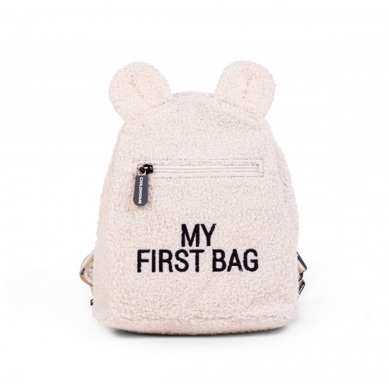 Детский рюкзак CHILDHOME My first bag TEDDY OFF WHITE - Childhome