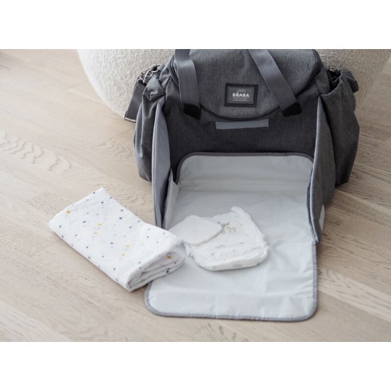 Travel bag for mom “Sydney II” Heather gray - Beaba / Red Castle
