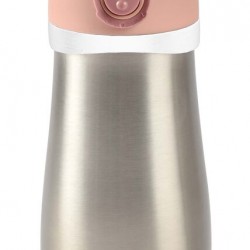 BEABA STAINLESS STEEL BOTTLE 350 ML OLD PINK BEABA STAINLESS STEEL BOTTLE 350 ML OLD PINK