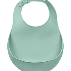 BEABA SILICONE BIB SAGE GREEN BEABA SILICONE BIB SAGE GREEN
