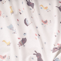 Детский спальный мешок зимний Jersey Crazy Animals