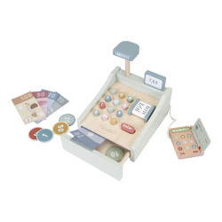 Игрушечный кассовый аппарат со сканером Little Dutch