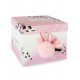 Мягкий зайчик HAPPY BLUSH - Doll pompon pink, 25 cm - Doudou et Compagnie