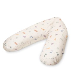 Maternity and nursing pillow (horseshoe) Jersey Little Dinos Maternity and nursing pillow (horseshoe) Jersey Little Dinos