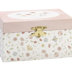 Musical Jewellery Box Flowers & Butterflies Musical Jewellery Box Flowers & Butterflies