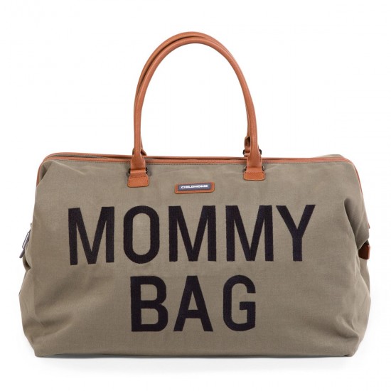 MOMMY BAG ® māmiņu soma - CANVAS - KHAKI - Childhome