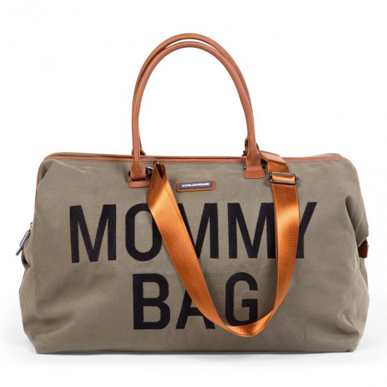 MOMMY BAG ® māmiņu soma - CANVAS - KHAKI - Childhome