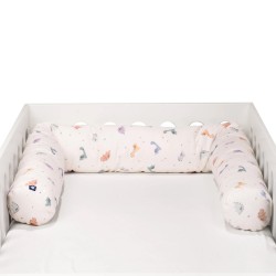 Bērnu gultiņā ielokāma apmale Jersey Little Dinos Bērnu gultiņā ielokāma apmale Jersey Little Dinos