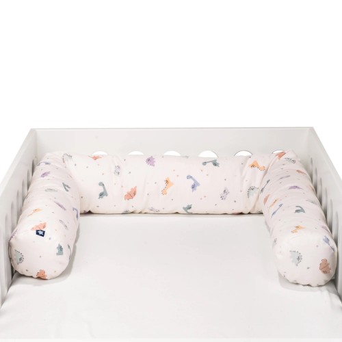 Bērnu gultiņā ielokāma apmale Jersey Little Dinos
