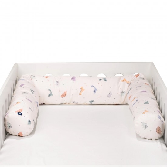 Bērnu gultiņā ielokāma apmale Jersey Little Dinos - Julius Zollner