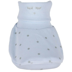 Zābaciņi Livly Saturday Footies blue/silver dots