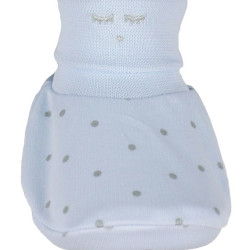 Livly Saturday Footies blue/silver dots Livly Saturday Footies blue/silver dots