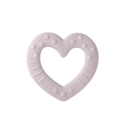 BIBS Baby Bitie - Blush Pink Heart BIBS Baby Bitie - Blush Pink Heart