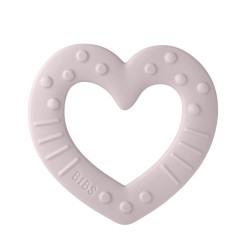 BIBS Baby Bitie - Blush Pink Heart BIBS Baby Bitie - Blush Pink Heart