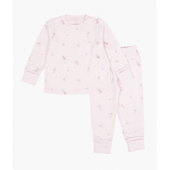 Pidžamas kostīms Livly ABC blocks pink - Livly Clothing