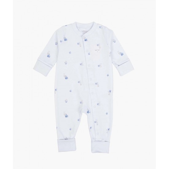 Livly Overall, ABC blocks blue - Livly Clothing