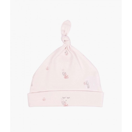 Plāna cepurīte Livly, ABC blocks Tossie hat pink - Livly Clothing