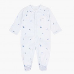 Rāpulis Livly Simplicity Footie, ABC blocks blue Rāpulis Livly Simplicity Footie, ABC blocks blue