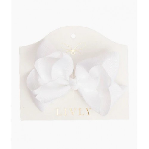Galvas saite Livly Cotton Snow Angel white