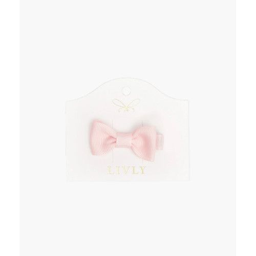 Matu sprādze ar banti Livly Cotton Candy pink, small