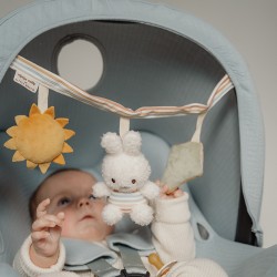 Stroller toy chain Miffy  ́Vintage Sunny Stripes ́ Stroller toy chain Miffy  ́Vintage Sunny Stripes ́