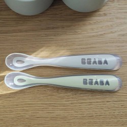 SET 2 ERGO 1ST STAGE SILICONE, SAGE GREEN SET 2 ERGO 1ST STAGE SILICONE, SAGE GREEN