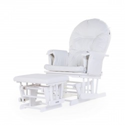 GLIDING CHAIR ROUND BEECH WHITE GLIDING CHAIR ROUND BEECH WHITE