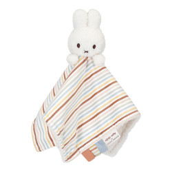 Cuddle cloth with bunny Miffy Vintage sunny Stripes Cuddle cloth with bunny Miffy Vintage sunny Stripes